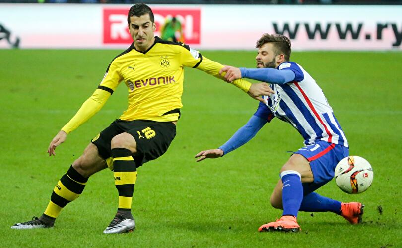 Hertha gegen Dortmund