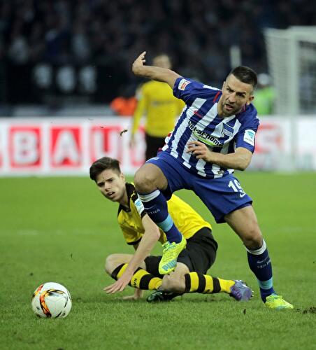Hertha gegen Dortmund