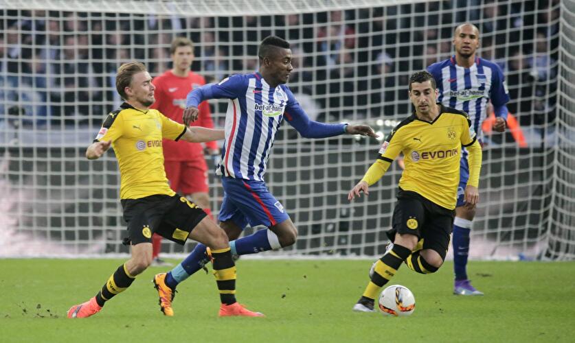 Hertha gegen Dortmund