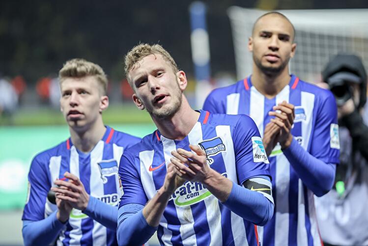 Hertha gegen Dortmund