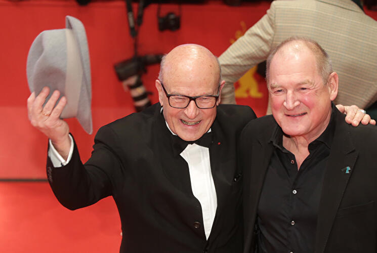 Berlinale 2016 - Volker Schlöndorff  und Burghart Klaußner