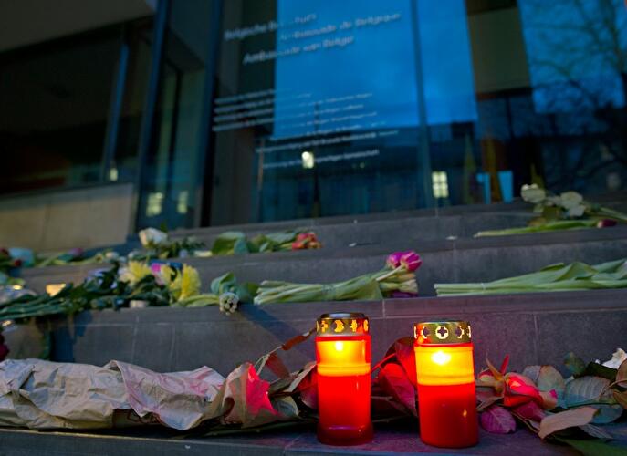 Berlin trauert mit Brüssel