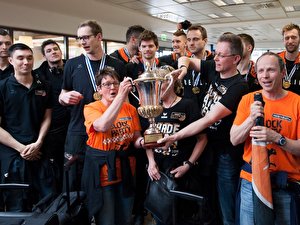 CEV-Pokal-Sieg der Berlin Volleys