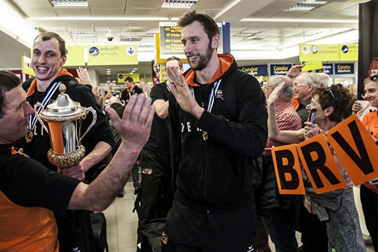 CEV-Pokal-Sieg der Berlin Volleys