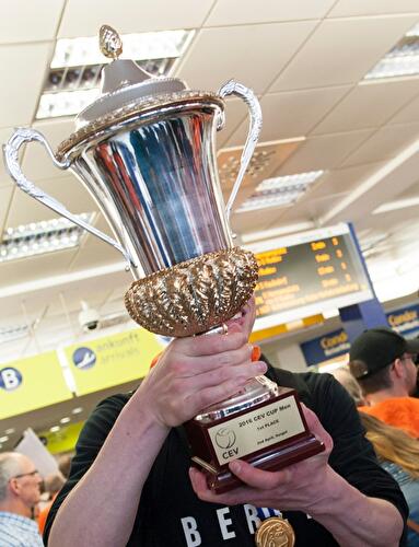 CEV-Pokal-Sieg der Berlin Volleys