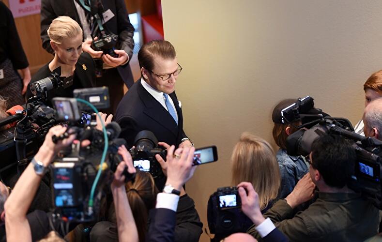 Prinz Daniel von Schweden in Berlin