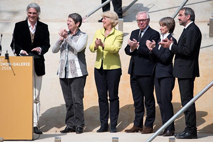 Richtfest: Empfangsgebäude der Museumsinsel