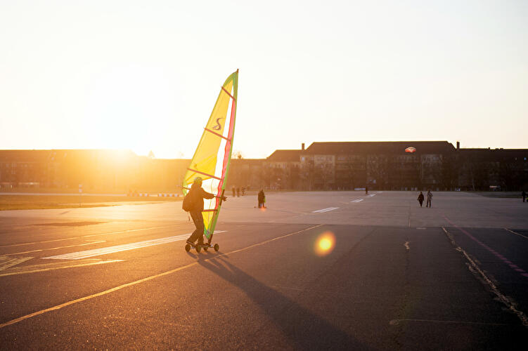 Sonnenuntergänge in Berlin