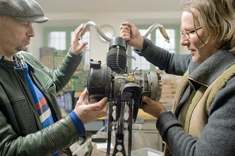 Solex-Mofa-Tour durch Berlin