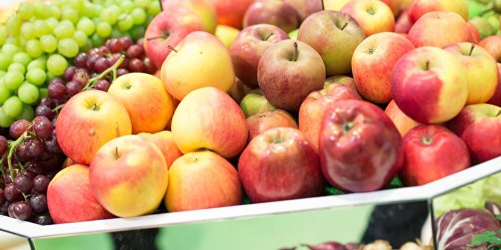 Frisches Obst und Gemüse