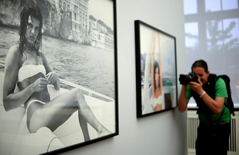 Helmut Newton, Alice Springs und Mart Engelen