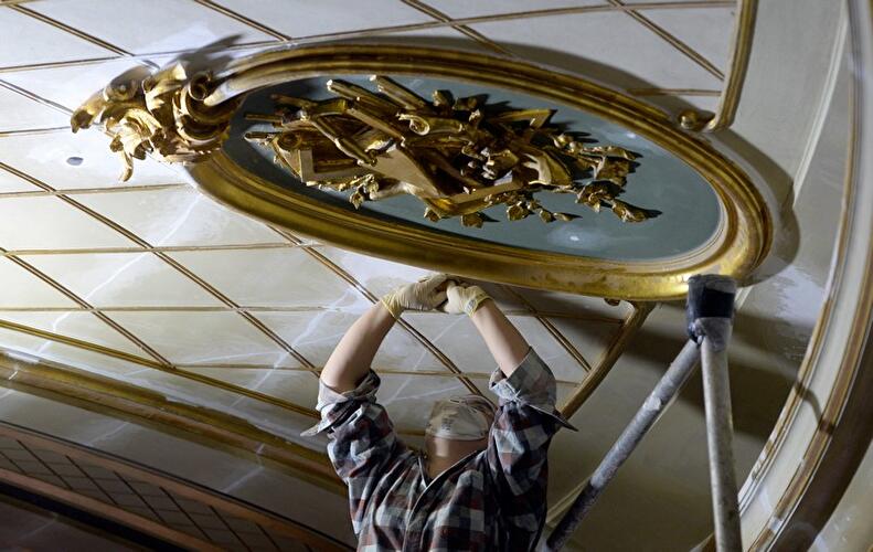 Baustelle der Staatsoper Unter den Linden