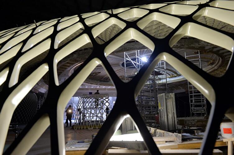 Baustelle der Staatsoper Unter den Linden