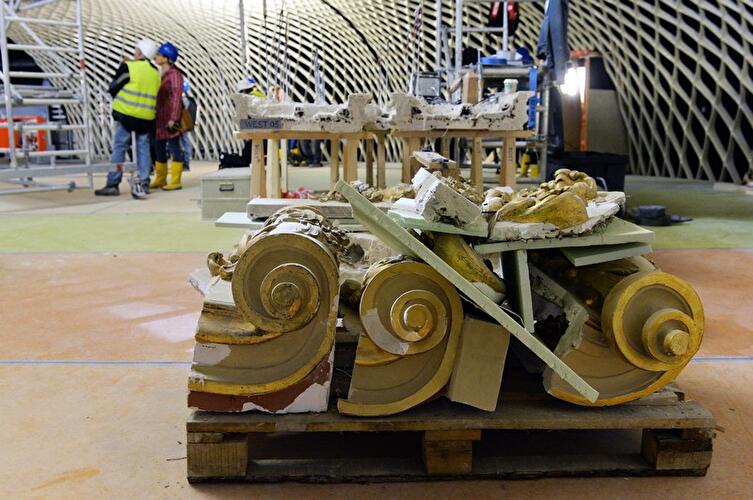 Baustelle der Staatsoper Unter den Linden