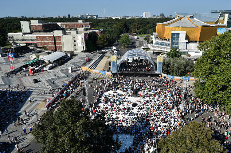 Freiluftkonzert der Berliner Philharmoniker