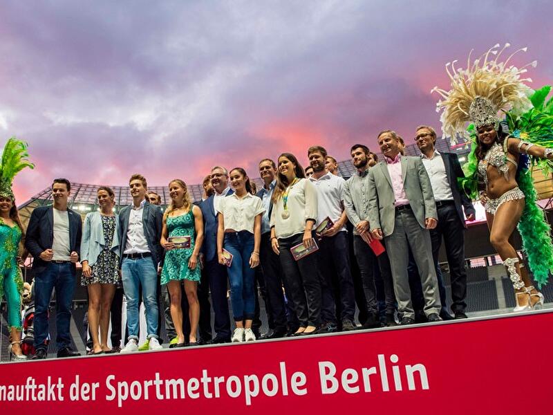 Ehrung der Berliner Olympia-Teilnehmer