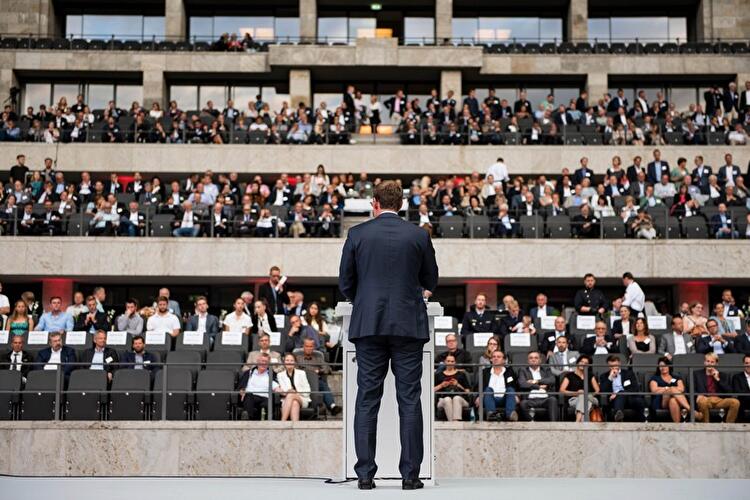 Ehrung der Berliner Olympia-Teilnehmer