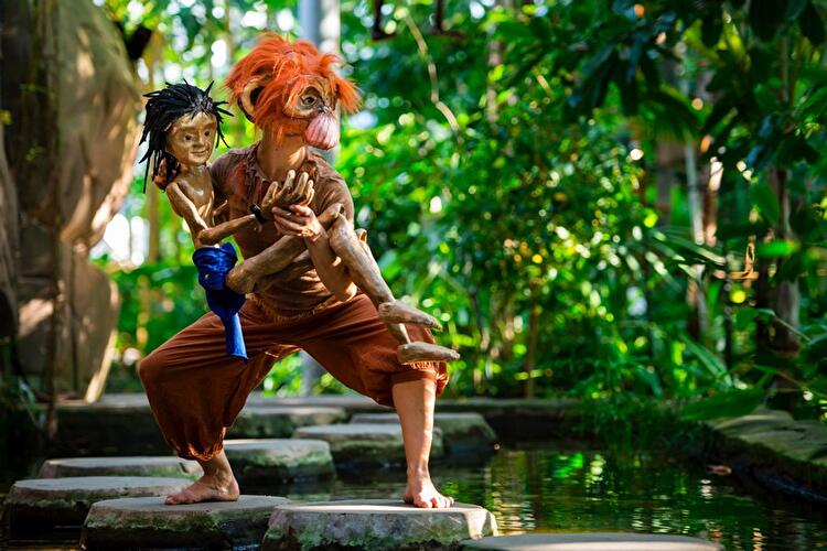 Das Dschungelbuch im Botanischen Garten