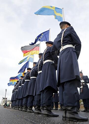 Schwedisches Königspaar auf Berlin-Besuch
