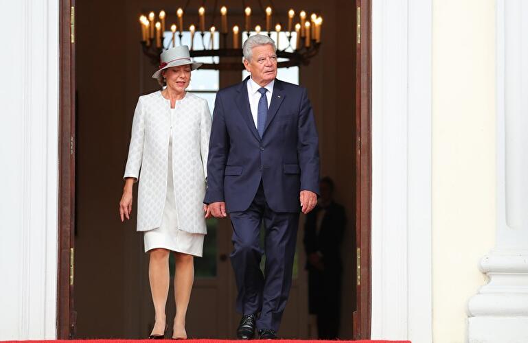 Schwedisches Königspaar auf Berlin-Besuch