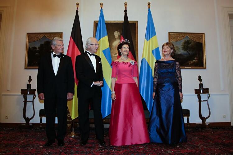 Schwedisches Königspaar in Berlin