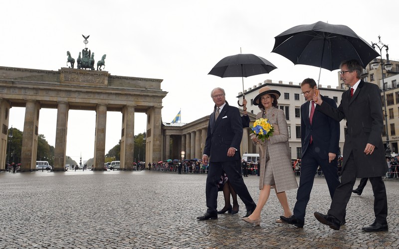Schwedisches Königspaar in Berlin