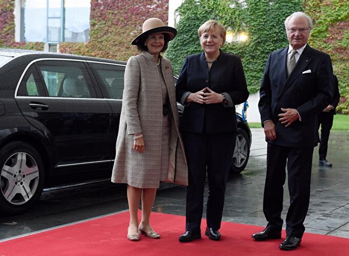 Schwedisches Königspaar in Berlin
