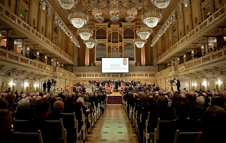 Festakt zum Beginn des Reformationsjubiläums