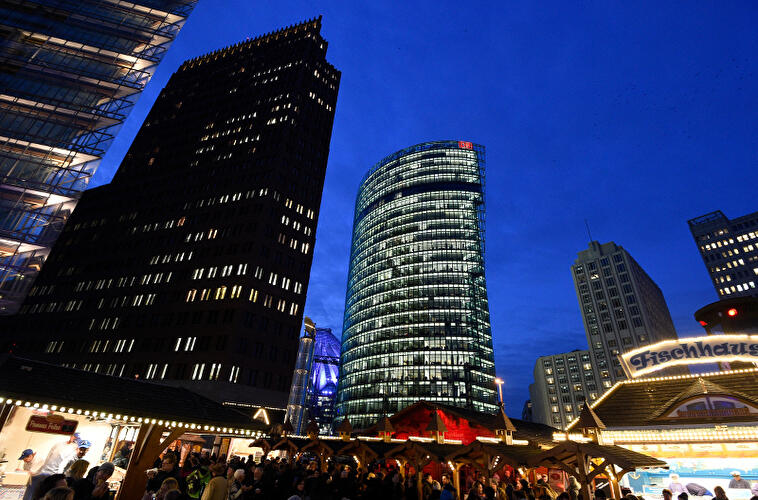 Winterwelt am Potsdamer Platz 2016