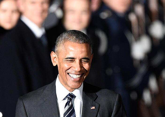 Barack Obama besucht Berlin