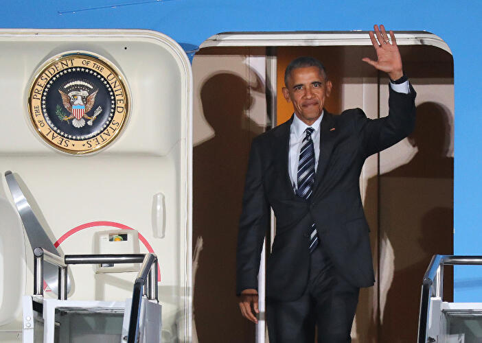 Barack Obama besucht Berlin
