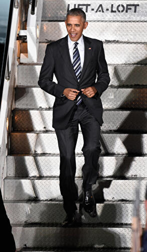 Barack Obama besucht Berlin