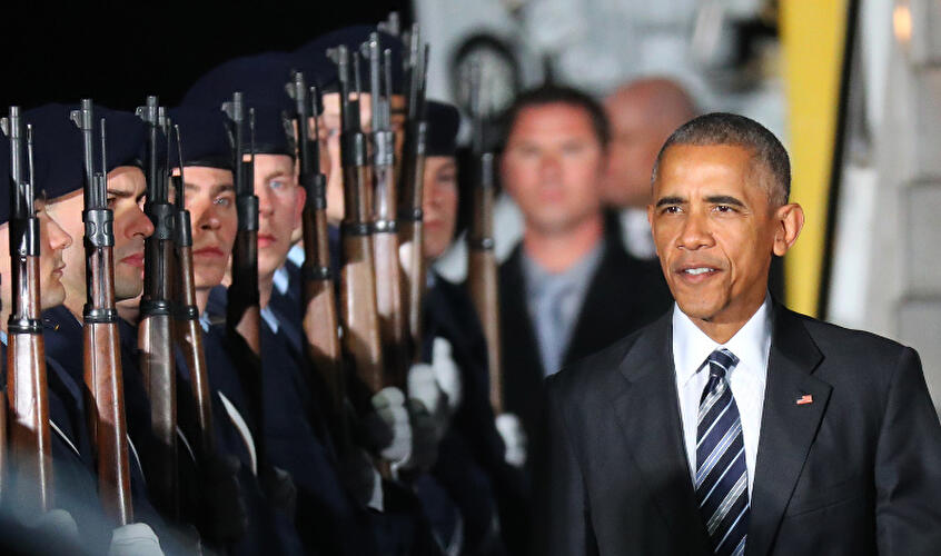 Barack Obama besucht Berlin