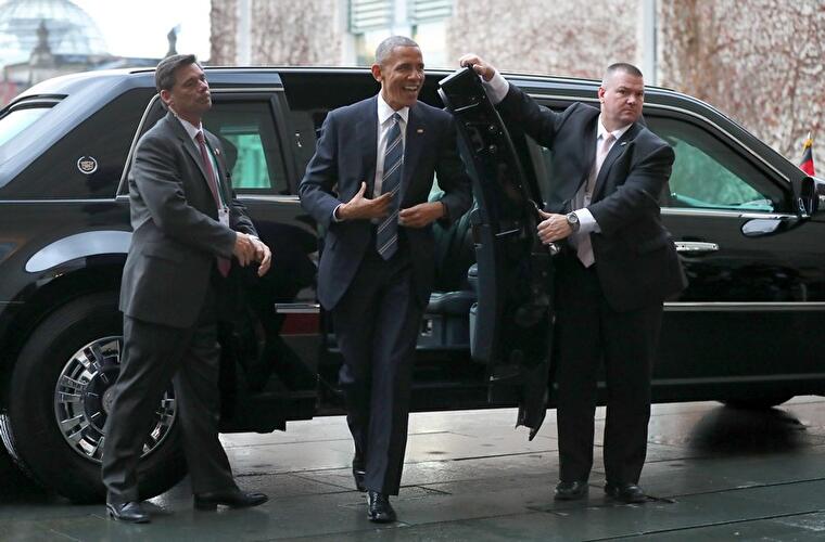 Barack Obama besucht Berlin