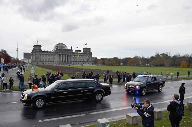Barack Obama besucht Berlin
