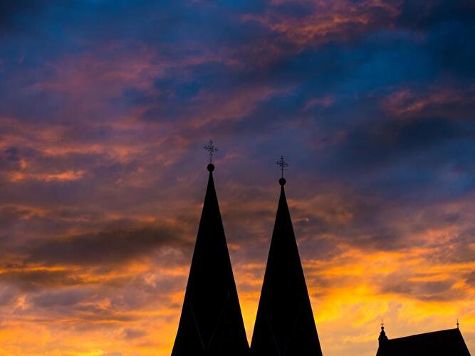 Sonnenuntergänge in Berlin