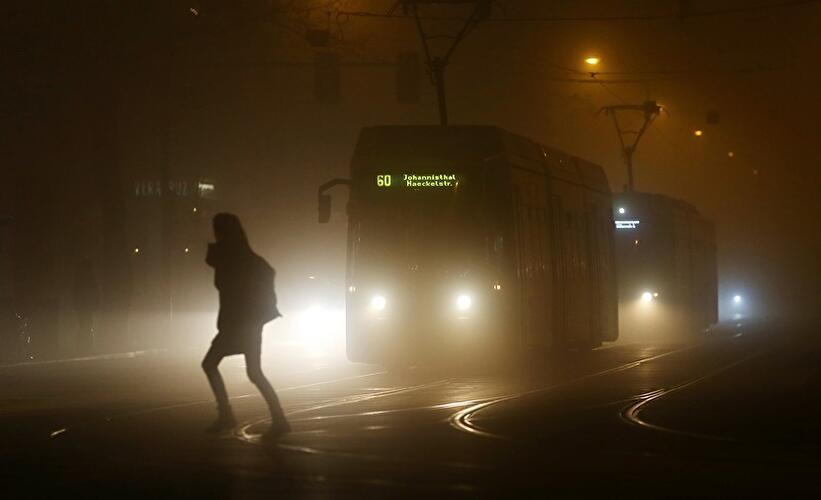 Nebel in Berlin