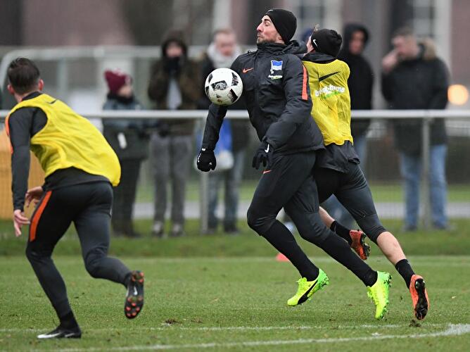 Auftakttraining bei Hertha BSC