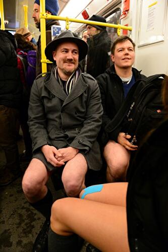 No Pants Subway Ride