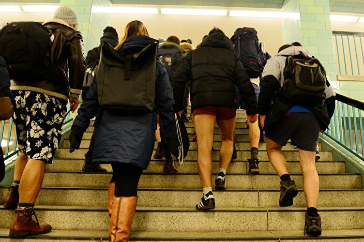 No Pants Subway Ride