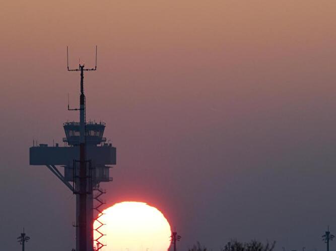 Sonnenuntergänge in Berlin