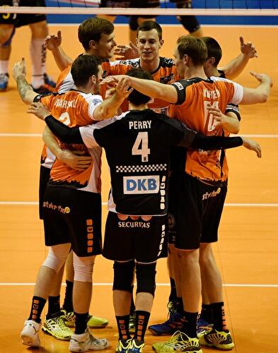 Volleys siegen gegen Liberec