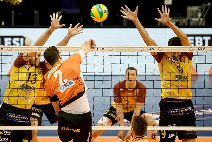 Volleys siegen gegen Liberec