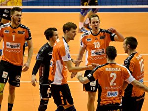 Volleys siegen gegen Liberec