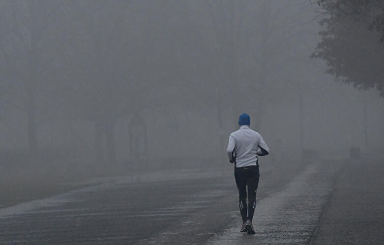 Nebel in Berlin