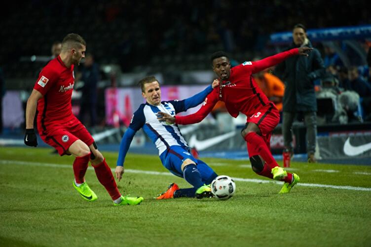 Hertha siegt gegen die Eintracht