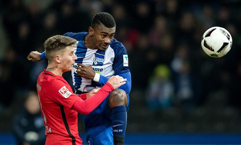 Hertha siegt gegen die Eintracht