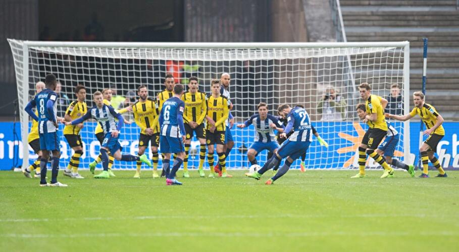 Hertha siegt gegen Borussia Dortmund