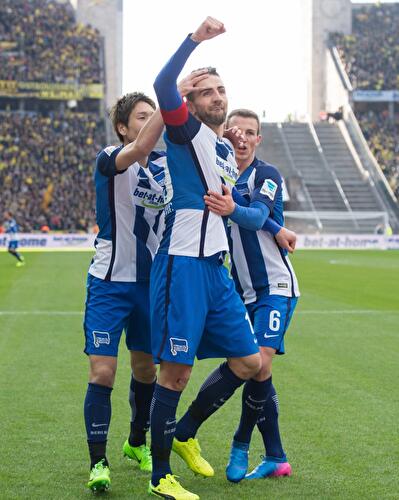 Hertha siegt gegen Borussia Dortmund