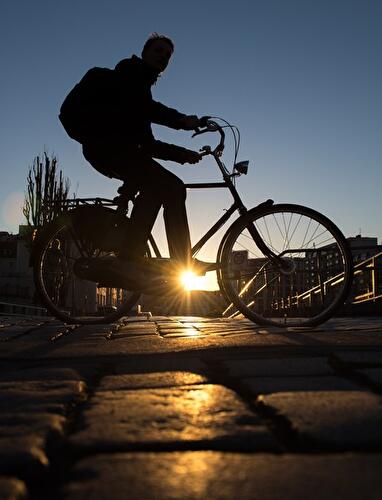 Sonnenuntergänge in Berlin